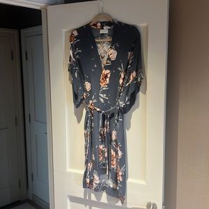 Kimono short sleeve dress